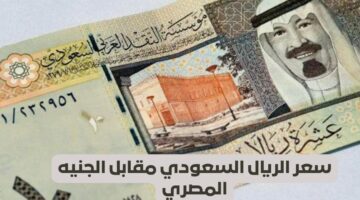 رايح على فين تاني !! .. ارتفاع للمرة الثالثة في سعر الريال السعودي اليوم في البنوك وسوق السوداء 2024